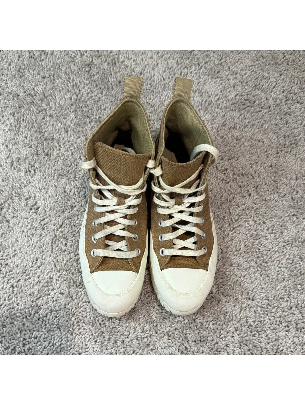 Converse Chuck Taylor All Star Lugged Platform High Autumn Embroidery size 8.5